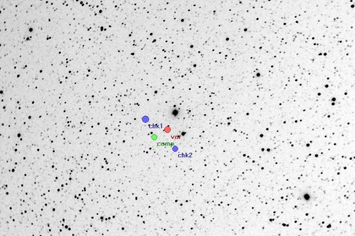 Chart - V0370 Sge, JD 2455832.26096