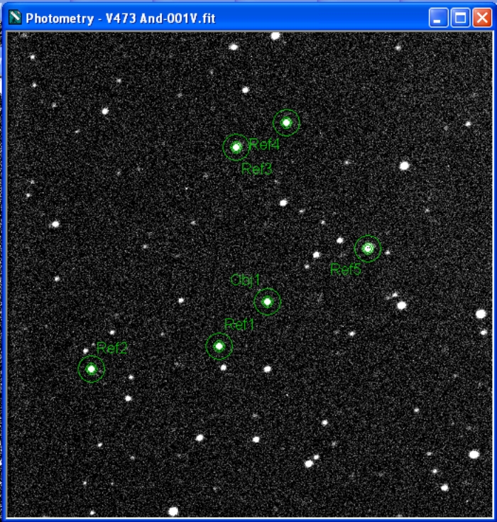 Chart - V0473 And, JD 2455878.49208