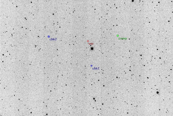 Chart - V0808 Cep, JD 2456154.31958