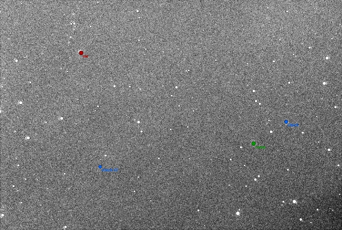 Graphique - V0527 And, JD 2456610.37929