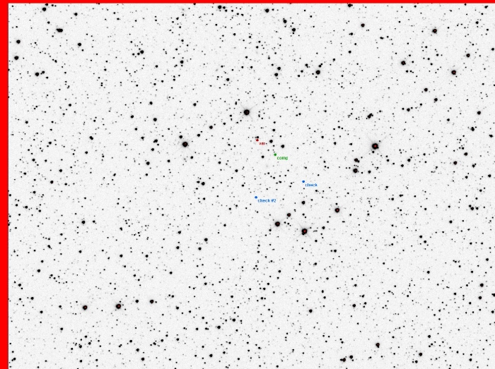 Graphique - CzeV758, JD 2457287.24751