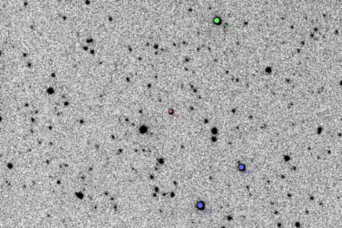 Graphique - AF Gem, JD 2454172.29486