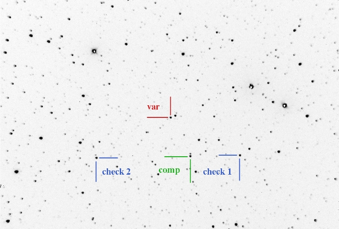 Graphique - V0591 Lyr, JD 2459369.36937