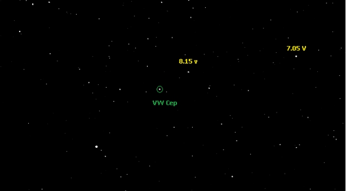 Graphique - VW Cep, JD 2460003.24208
