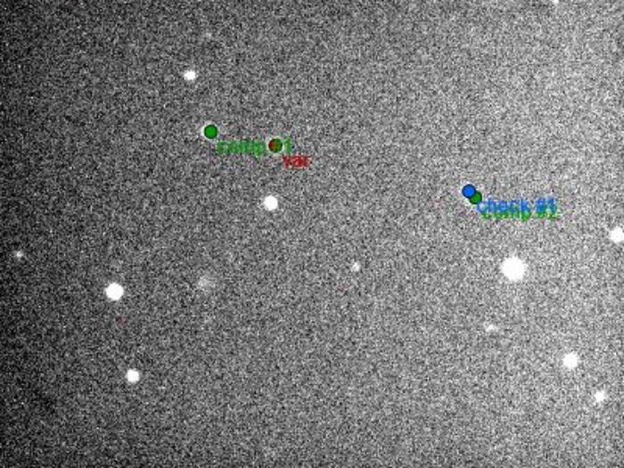 Graphique - V0396 Lyn, JD 2460388.39735