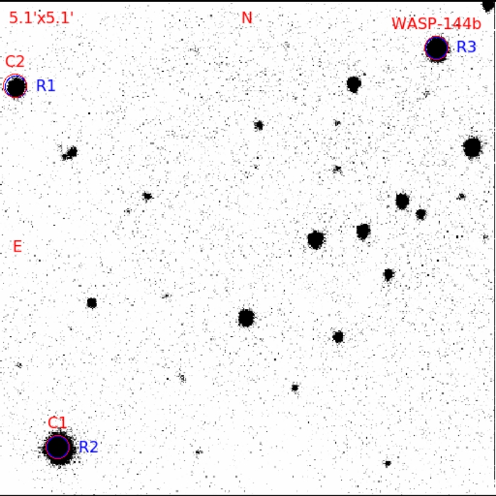 Graphique - WASP-144, JD 2460877.71369
