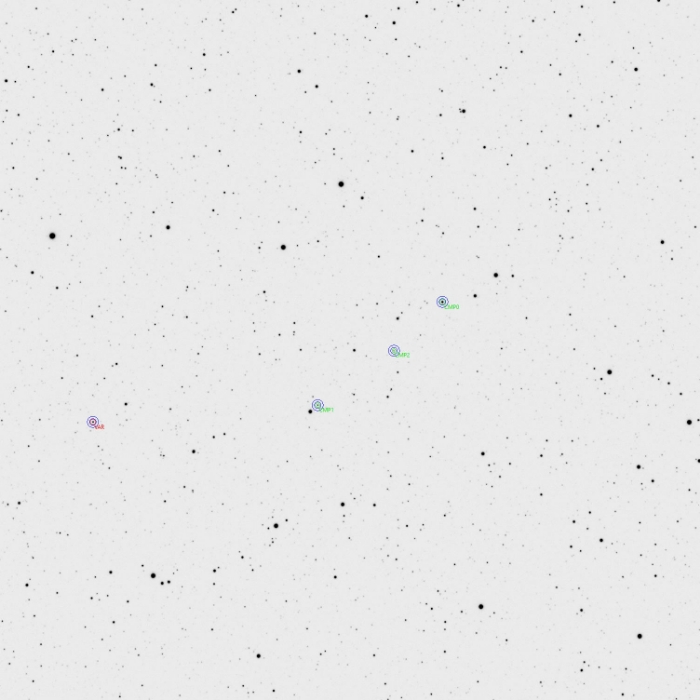 Graphique - NSVS 6195117, JD 2460920.29863