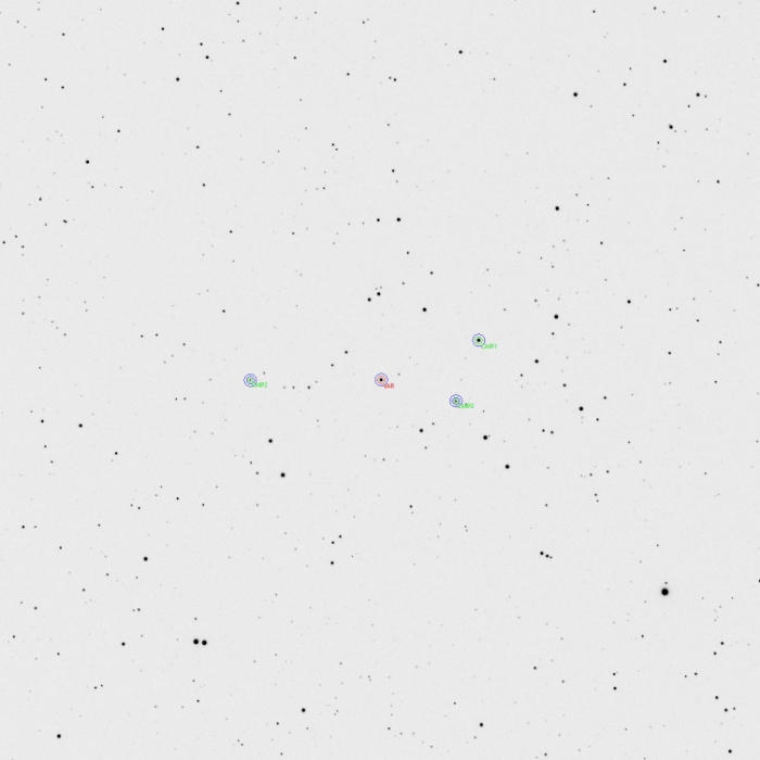 Graphique - WZ And, JD 2460940.31224