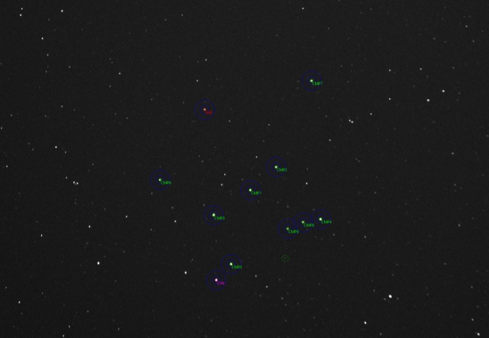 Graphique - BV Dra, JD 2460561.28260