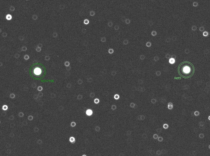 Graphique - HD 17156, JD 2460994.26644