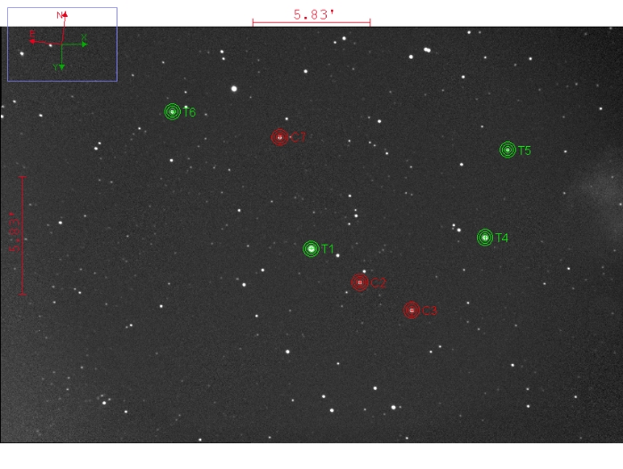 Graphique - HD189733, JD 2460129.71015