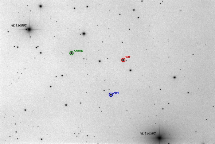 Graphique - PS Boo, JD 2461102.43563