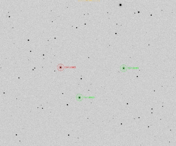 Graphique - DD Aqr, JD 2461262.37936