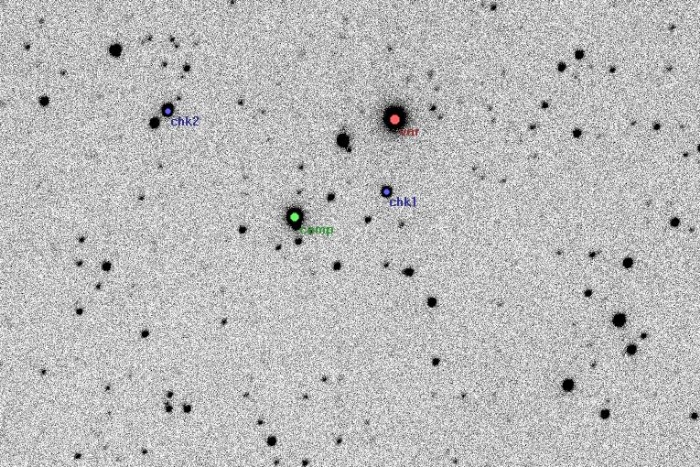 Graphique - TV Cas, JD 2454508.22150