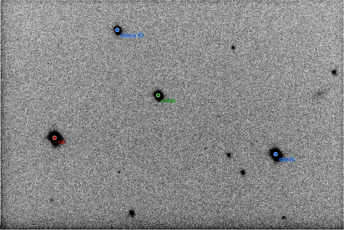 Graphique - RW Com, JD 2456460.37066