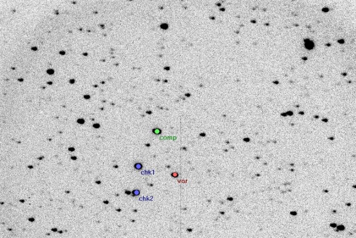 Graphique - AU Lac, JD 2456574.24749