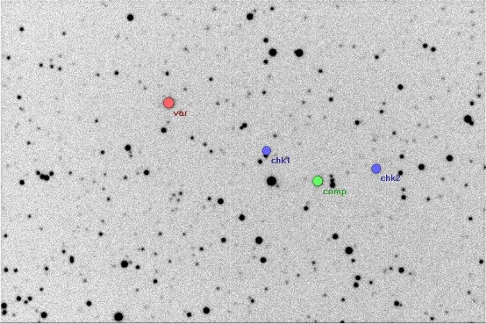 Graphique - AH Aur, JD 2456693.20341