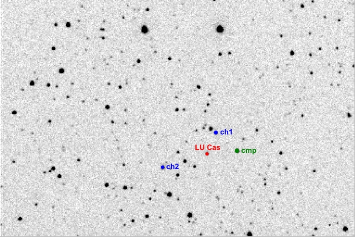 Graphique - LU Cas, JD 2454766.20554
