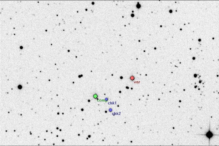 Graphique - IU Aur, JD 2457800.23970