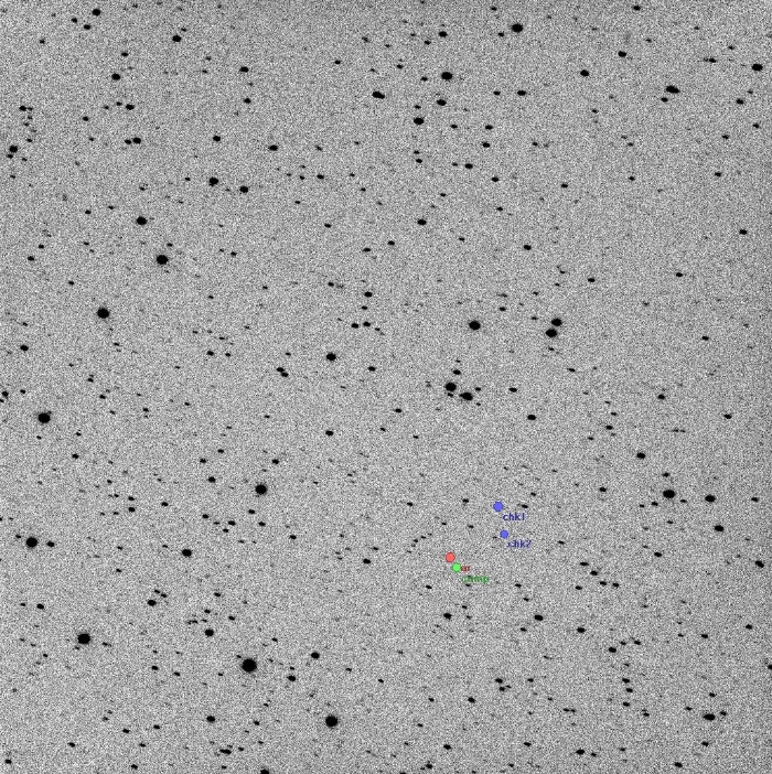 Graphique - V1179 Cas, JD 2458218.31596