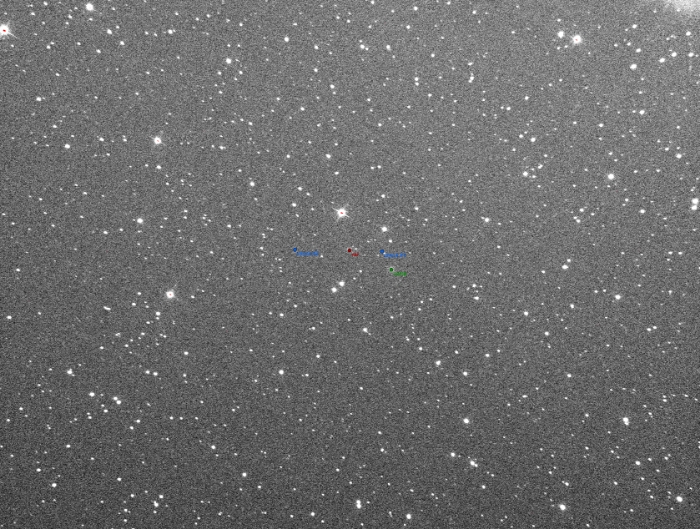 Graphique - XZ Cnc, JD 2458223.26853