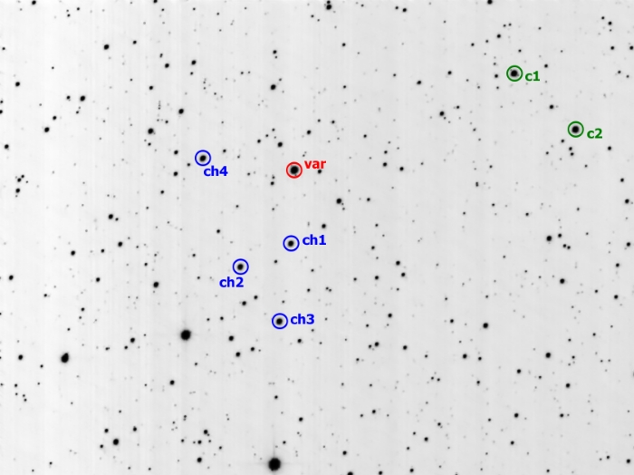 Graphique - V2277 Cyg, JD 2458330.42950