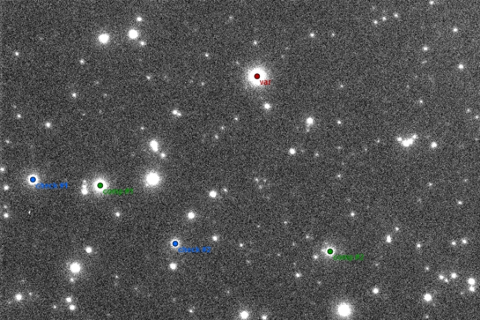 Graphique - AH Aur, JD 2458171.32608