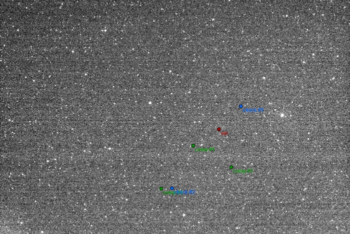 Graphique - AH Aur, JD 2458171.32431