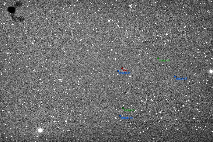 Graphique - XY UMa, JD 2458541.33750