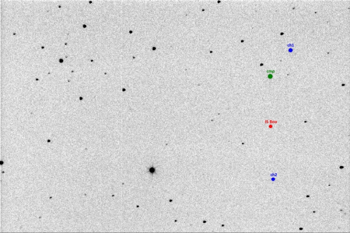 Graphique - IS Boo, JD 2458988.33734