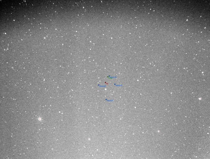 Graphique - XZ Cnc, JD 2459985.19889