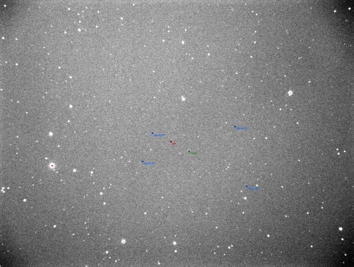 Graphique - UV Lyn, JD 2459992.21084