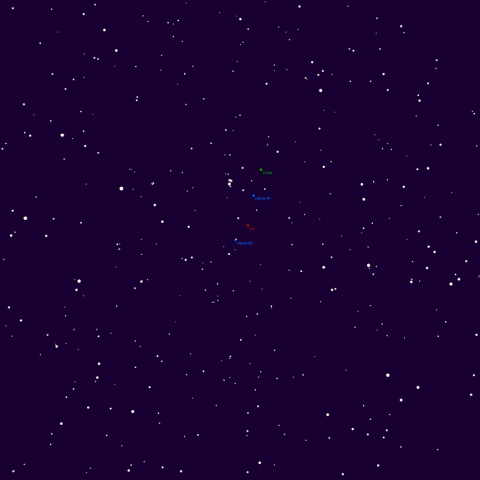 Graphique - VV UMa, JD 2460435.31308