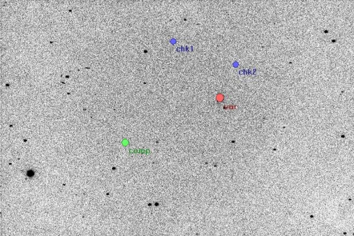 Graphique - CM Dra, JD 2454243.45528