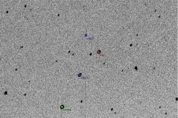 Graphique - UW Boo, JD 2453846.30616