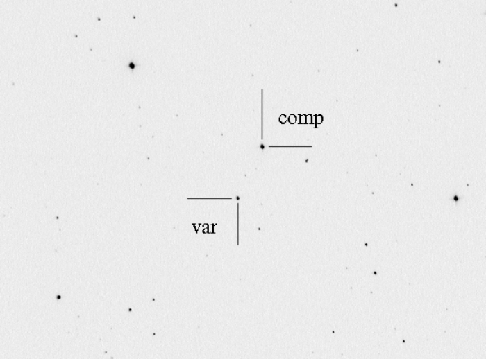 Graphique - TZ Boo, JD 2454268.37618