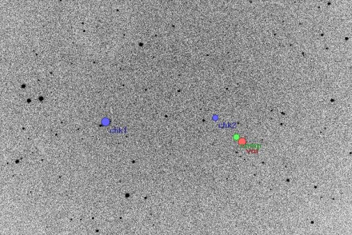 Graphique - SZ Her, JD 2454620.40875