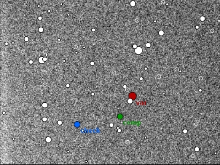 Graphique - TX Cnc, JD 2456584.59442