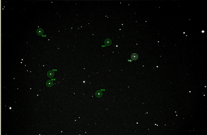 Graphique - QT UMa, JD 2456728.34153