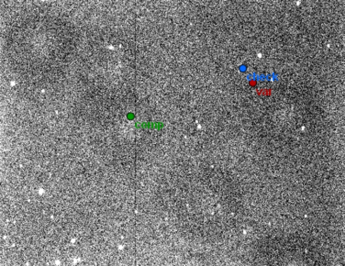 Graphique - DN Boo, JD 2457070.49505