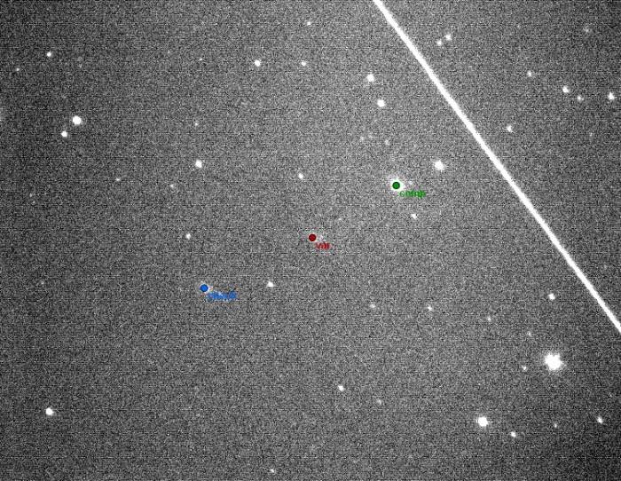 Graphique - QT UMa, JD 2457423.23685