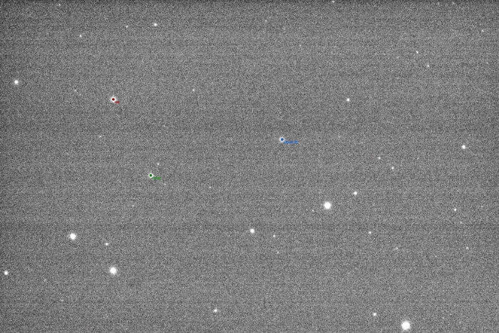 Graphique - UV Leo, JD 2457464.28602