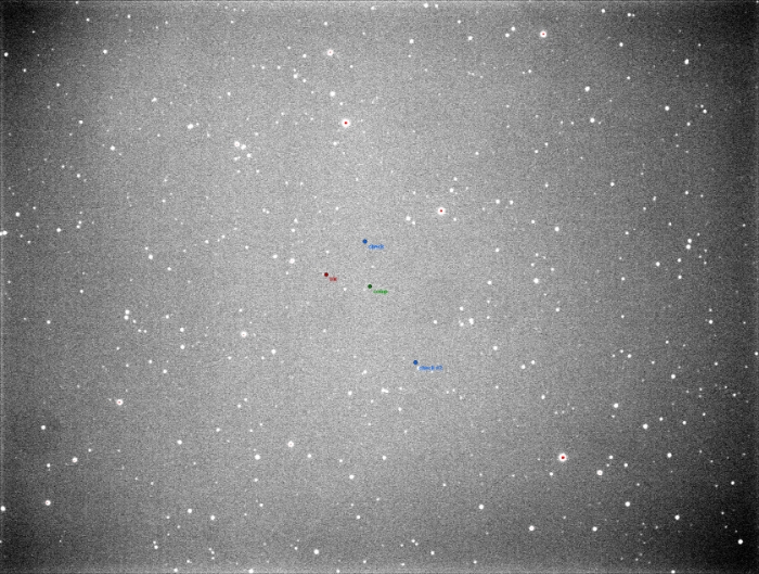 Graphique - QT UMa, JD 2457773.35448