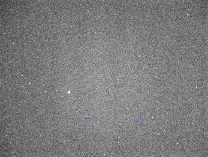 Graphique - W UMa, JD 2458946.25920