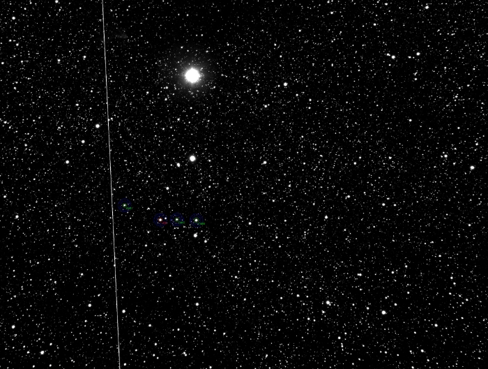 Graphique - V1010 Cas, JD 2459082.31287