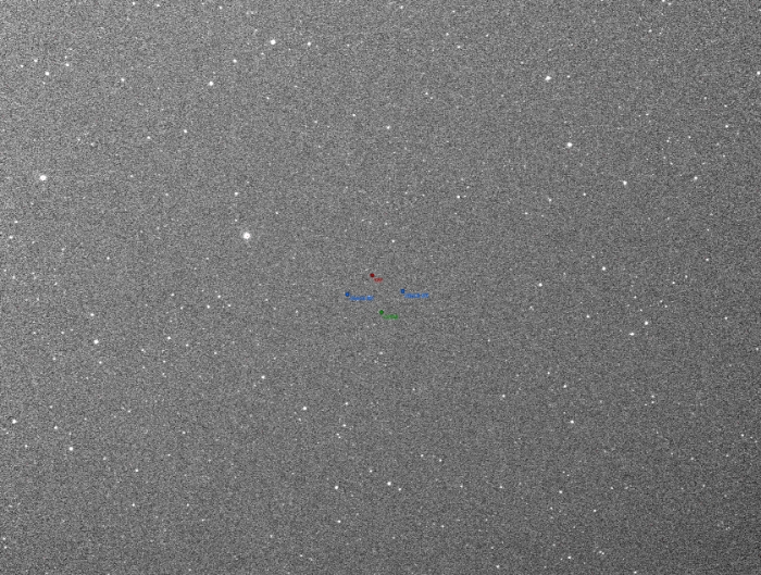 Graphique - W UMa, JD 2459332.34709