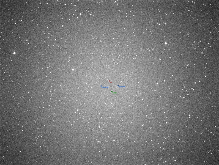 Graphique - W UMa, JD 2459345.30312