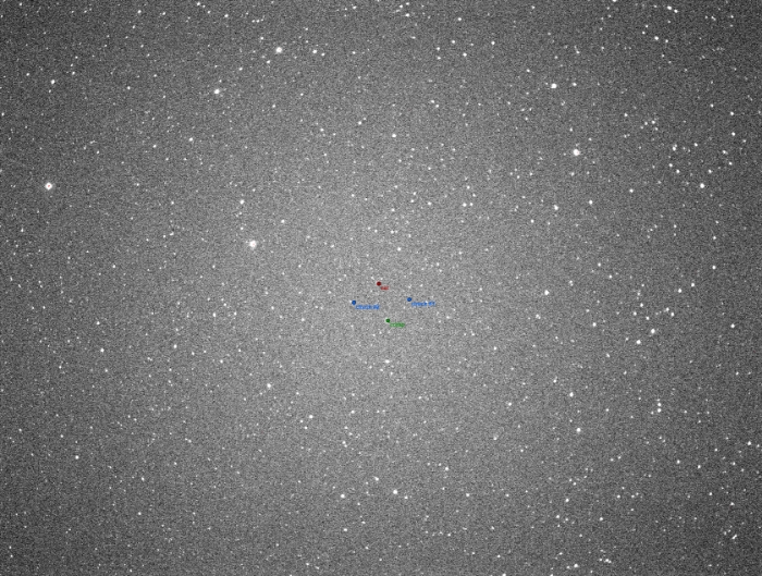 Graphique - W UMa, JD 2459345.30425