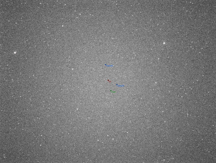 Graphique - W UMa, JD 2459345.31219