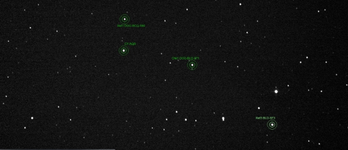 Graphique - CY Aqr, JD 2459530.08859